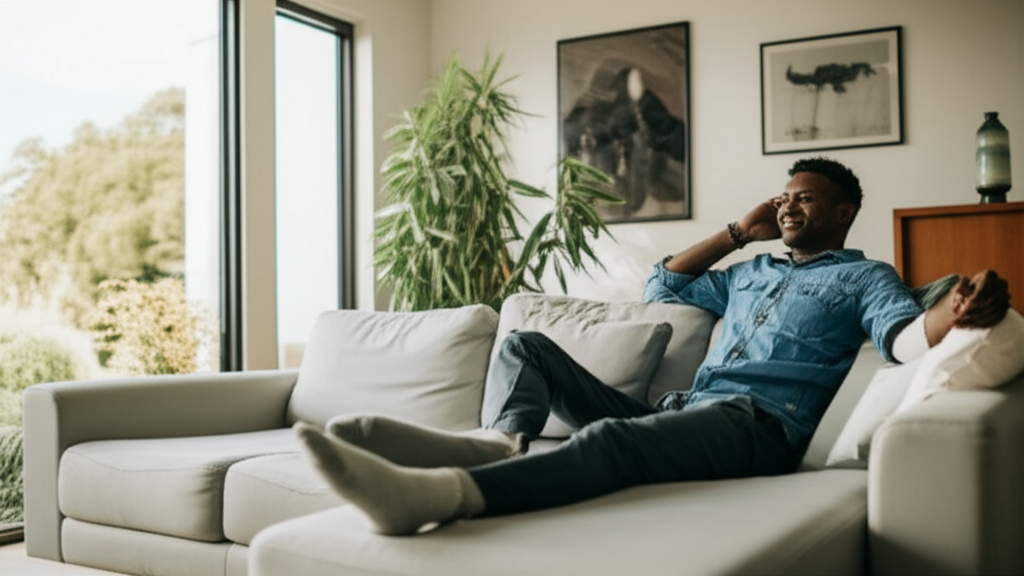 A relaxed property owner, free from the stress of management